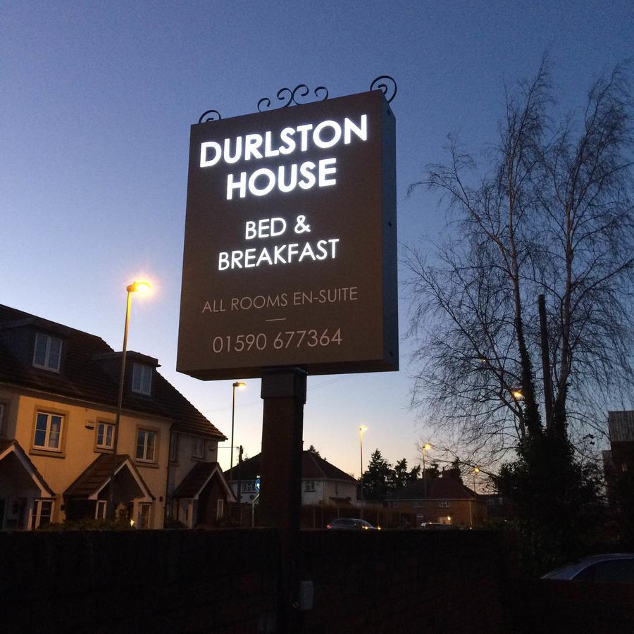 Durlston House Bed and Breakfast Lymington Buitenkant foto